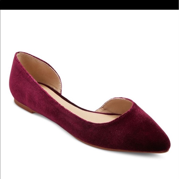 Mossimo Supply Co. Shoes - ✨ Brand New Velour Flats ⚡️
